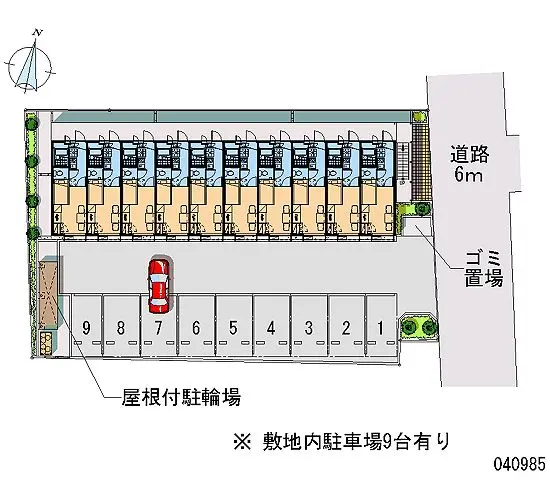 ★手数料０円★東村山市廻田町　月極駐車場（LP）